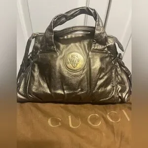 Gucci | Bags | 0 Authentic Gucci Hysteria Metallic Handbag  display picture 3